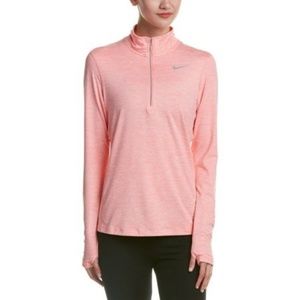 nike dri fit element half zip women's